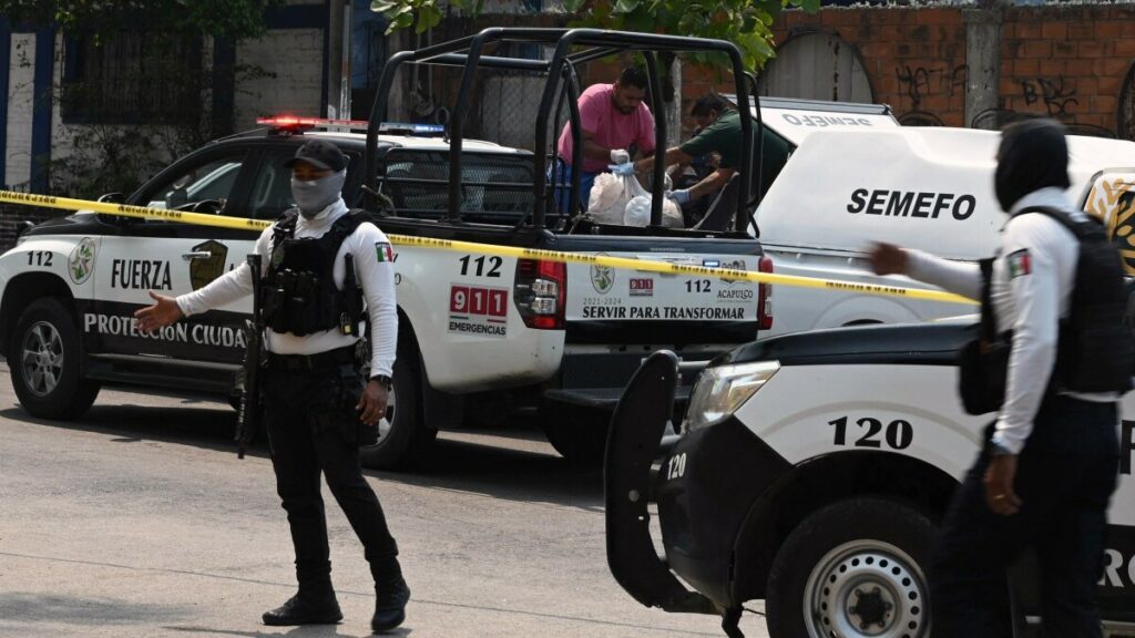 Hallan 10 cadáveres en mexicano Acapulco, seis de ellos cerca de un mercado