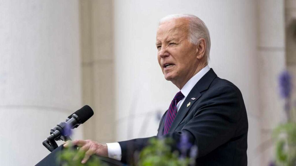 El presidente Joe Biden insistió que las armas estadounidenses no se utilizarán para atacar a Moscú. Foto: AFP