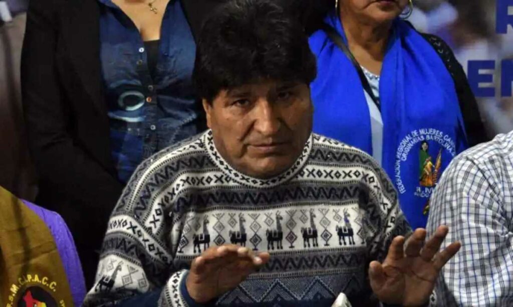 El expresidente Evo Morales aseguró que se está gestando un “golpe de Estado” en Bolivia. Foto: AFP