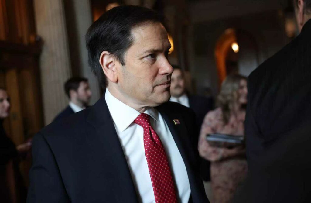 Marco Rubio, en Washington, el 8 de febrero de 2024. Foto: AFP