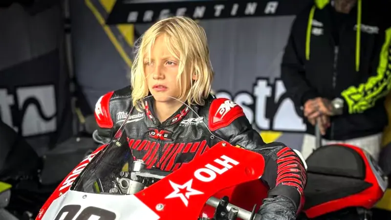 Lorenzo Somaschini, el motociclista argentino de 9 años que murió tras sufrir un accidente durante un entrenamiento en Brasil