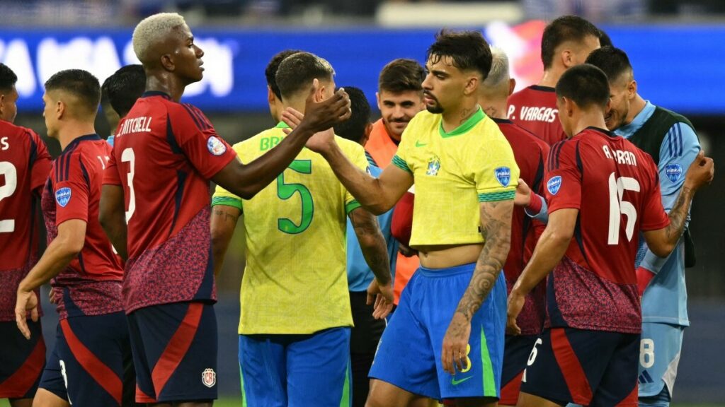 Brasil decepciona ante Costa Rica en Copa América; Colombia gana de la mano de James